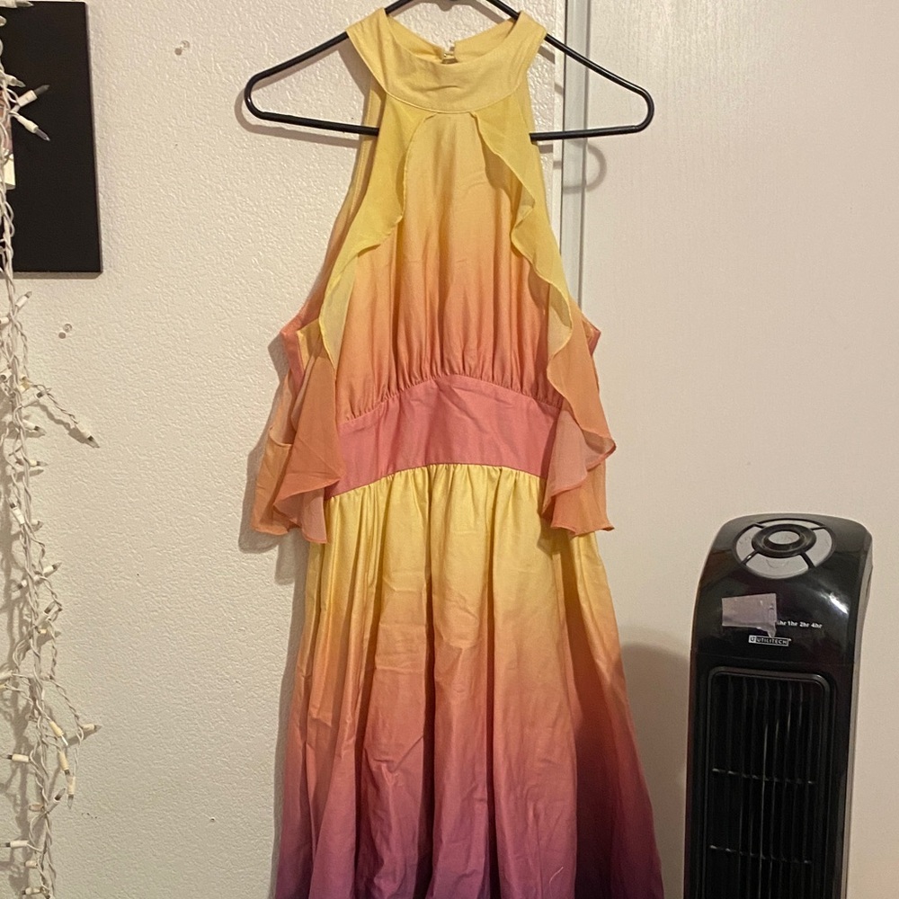 Her Universe Yellow Halter Dress